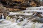Willow River Falls at Willow River State Park in Hudson, Wisconsin, USA. Art Print
